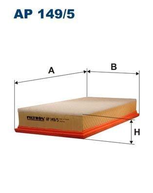 filtron ap149-5 air filter for golf iv and bora, premium air filter dimensions for golf iv bora FILTRON AP149-5 Air Filter - Premium Quality for Golf IV & Bora | 14.37 x 7.28 x 2.24 in FILTRON AP149-5 Air Filter for Golf IV and Bora air-filter, filtron, golf-iv, bora, car-maintenance, engine-performance, automotive, quality-filter, ai-generated, vehicle-accessories
