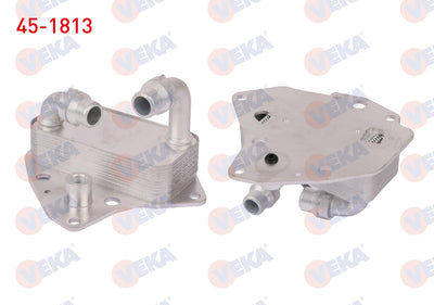 Veka 45-1813 Oil Cooler Single Fiat Doblo-Linea 1.6 Mjt Euro 4 2010-/ Bravo II 1.6 Mjt 2006-/ Opel Astra J-Insig — Oil System