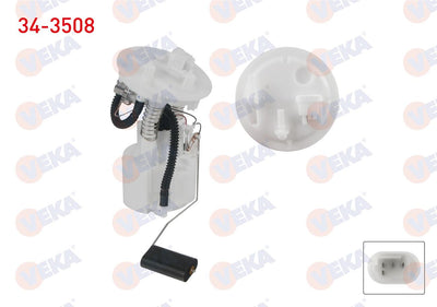 Veka 34-3508 Fuel Tank Level Float Pair Outlet 3 Bar Renault Megane I 1.4i 16V 1996-2003 / 1.6i 16V 1996-2003 — Fuel Delivery