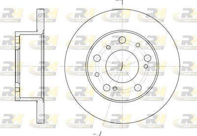 ROADHOUSE 6169.00 Brake Disc C25 Bus Van 280_. 290_ 06 81-02 94 — Brake Rotors & Drums