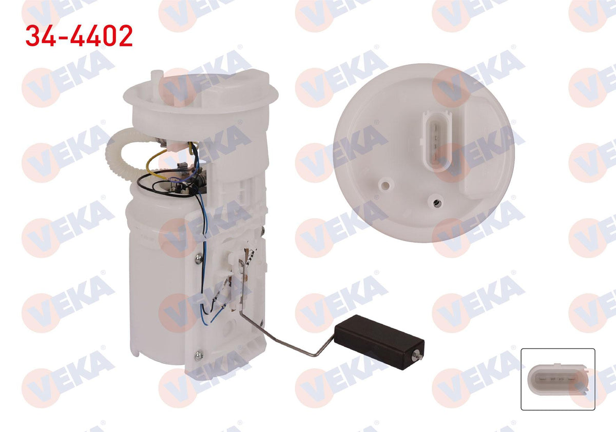 Veka 34-4402 Fuel Tank Level Float 4 Bar VW Golf IV 1.4i 16V 1997-2005 / 1.6i 1997-2005 / 2.0 1997-2005 / Bor — Fuel Delivery