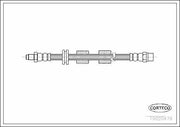 corteco-bmw-e34-brake-hose-420mm-front-axle, corteco-19020479-brake-hose CORTECO BMW E34 Brake Hose - 420 mm Front Axle | Brake System Component CORTECO BMW E34 Brake Hose 420 mm - Front Axle corteco, bmw-e34, brake-hose, car-parts, auto-repair, vehicle-maintenance, brake-system, car-owners, car-mechanics, ai-generated