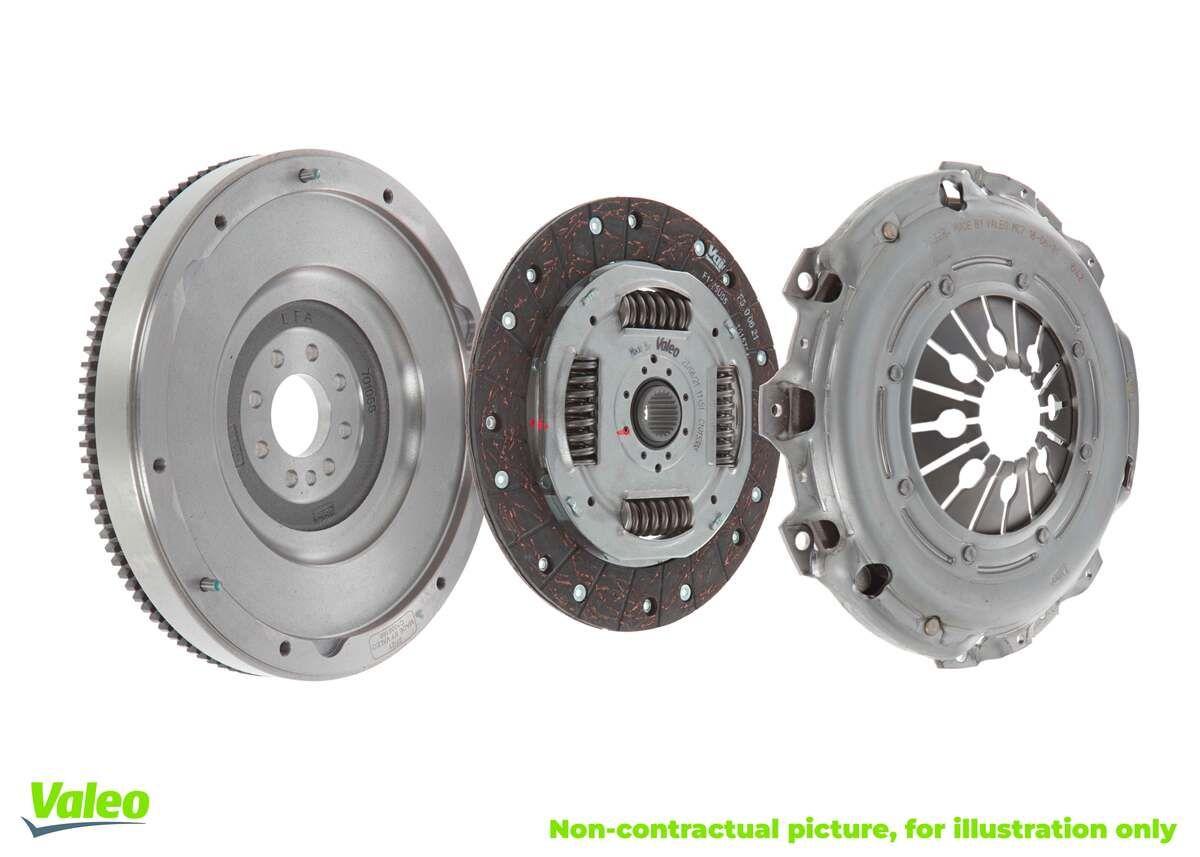 Valeo 835179 Clutch Set Sabit with Flywheel Peugeot 207 308 Citroen C3 C4 Ds3 Ds4 1.6 HDi Dv6 10 — Clutch & Flywheel