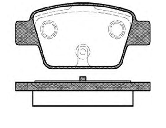 MGA 55111 Brake Pad Rear Wva 23714 (Fiat: Linea 1.3D 1.4 Stilo / Brava) — Brake Pads