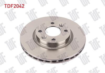 TDF TDF2042 Brake Disc Front Air 4 Bjn 258X22x44x61 Renault Symbol Thalia 2008-2012 / Symbol III 2012-/ Clio IV 2012-2020 / Clio V 1.5 dCi 2019-/ Taliant 1.5 dCi 2020-/ Captur I 2013-2021
