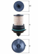 MAHLE KX480 Fuel Filter - 16-Megane IV & Talisman — Fuel Delivery