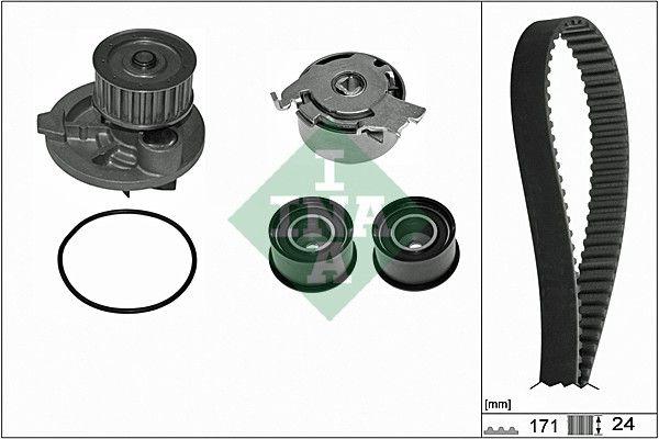 INA 530035831 Water Pump Timing Belt Kit (Opel Antara 06-Omega 96-03 Chevrolet Captiva) — Water Pump & Thermostat