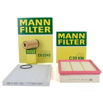 Mann Opel Corsa D 1.2/1.4 Maintenance Set - Premium Quality Filters — Air & Cabin Filters