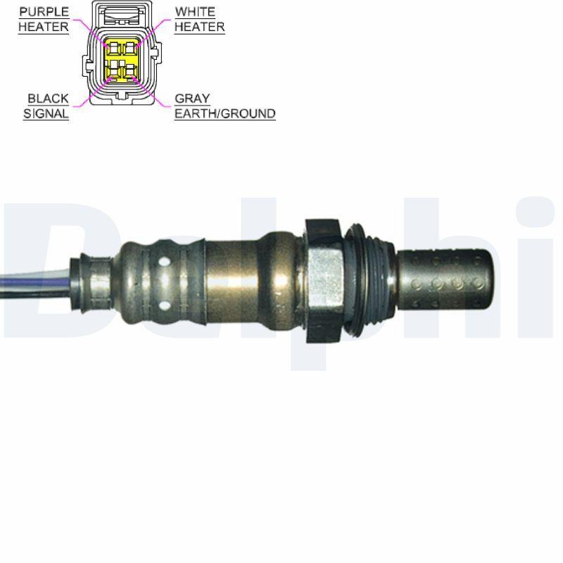 Delphi ES20228-12B1 Oxygen Sensor — Oxygen & Air-Fuel