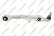 teknorot a-620 aluminum control arm front view, teknorot a-620 aluminum control arm side view TEKNOROT A-620 Aluminum Control Arm - Lower Right for A6 4F2 | Car Enthusiasts & Mechanics TEKNOROT A-620 Aluminum Control Arm teknorot, control-arm, aluminum, automotive-parts, car-enthusiasts, mechanics, vehicle-parts, performance, suspension, ai-generated