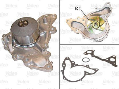 Valeo 506539 Water Pump Mitsubishi Pajero Motor Cooling Passenger Car () — Water Pump & Thermostat