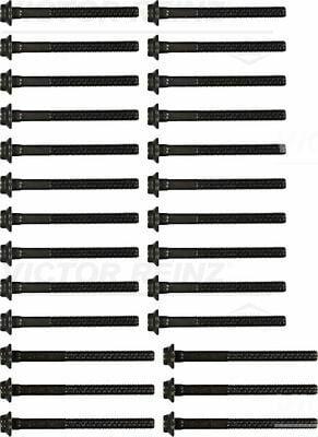 victor-cylinder-head-bolt-set, victor cylinder head bolt set in packaging Victor Cylinder Head Bolt Set - 26 Pcs for OM606 | Compatible with W124, W210, W140 Victor Cylinder Head Bolt Set (26 Pcs) for OM606 victor, cylinder-head-bolts, automotive-parts, engine-repair, auto-repair-tools, mechanics, car-maintenance, car-parts, om606, ai-generated
