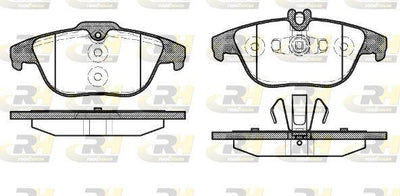 ROADHOUSE 21305.20 Brake Pad C Class W204 S204 01 07 — Brake Pads