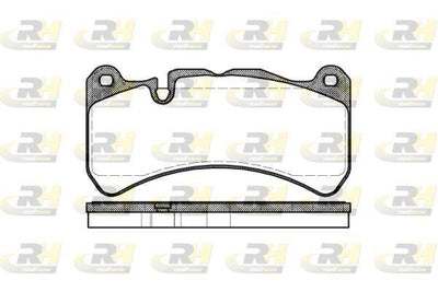 ROADHOUSE 21192.00 Brake Pad CLK Coupe Cabrio C209 A209 06 02 — Brake Pads