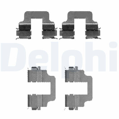Delphi LX0473 Brake Pad Mounting Set — Brake Pads