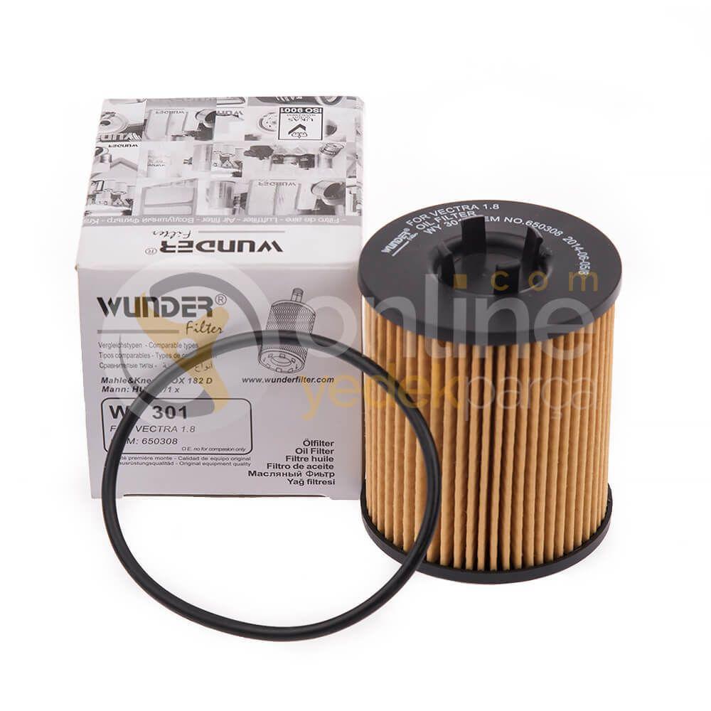 Wunder Engine Oil Filter for Opel Vectra B 1.8/2.5 — Oil Filters