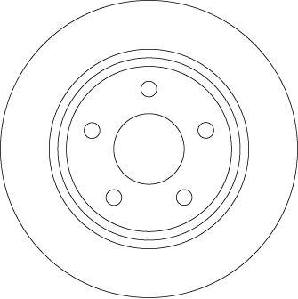 TRW DF6556 Brake Disc Rear 271 mm Ford Focus IV 1.0 1.5 Ecobost Ecoblue 18 — Brake Rotors & Drums
