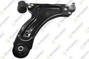 teknorot-o-155-complete-right-control-arm, TEKNOROT O-155 specifications view, TEKNOROT O-155 installed on vehicle TEKNOROT O-155 Complete Right Control Arm Combo for Corsa C | 65mm Width, 374mm Height TEKNOROT O-155 | Complete Right Control Arm teknorot, control-arm, corsa-c, car-parts, mechanics, car-owners, automotive-replacement, steel-construction, rotating-arm, ai-generated