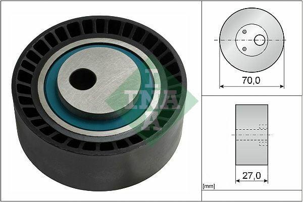 ina v belt tensioner 531014810 front view, ina v belt tensioner 531014810 specifications, ina v belt tensioner 531014810 installation guide INA V Belt Tensioner 531014810 - Durable, Reliable for Mechanics and Automotive Professionals | 70mm Diameter INA V Belt Tensioner - Perfect for Automotive Mechanics ina, v-belt-tensioner, automotive, mechanics, car-parts, engine-accessories, v-belt, tensioner, ae-generated, professional-tools