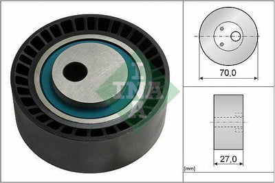 INA 531014810 V Belt Tensioner 70mm Diameter — Pulleys & Tensioners