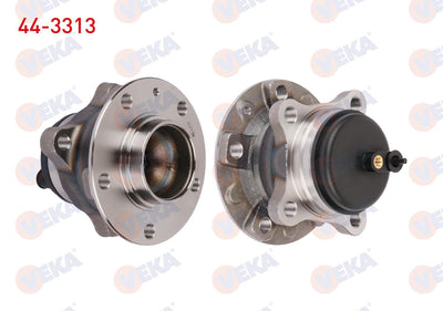 Veka 44-3313 Wheel Hub Left-Right Rear with Bearing with ABS 5 Bjn Peugeot 3008 2016-/ 5008 2014-/ Citroen C — Hub Assemblies
