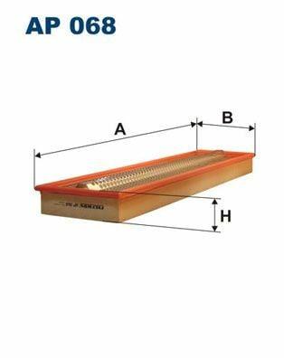 FILTRON AP068 Air Filter - Compatible with Mercedes Models 507-609-709 — Air & Cabin Filters
