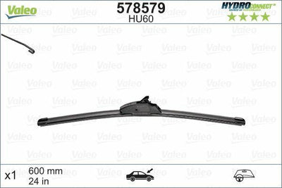 Valeo 578579 Wiper Blade Classic Multi Clip Design — Wipers