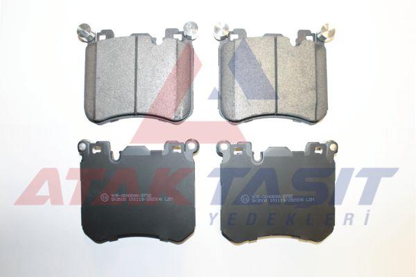 AP 05P2006 Brake Pad Front with Wear Indicator BMW X5 (F15, F85) 2.5 D 2014-/ X5 (F15 and 2 more models — Brake Pads