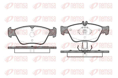 REMSA 0586.00 Brake Pad — Brake Pads