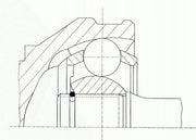 gkn 303001 axle joint for felicia, gkn replacement part specifications GKN 303001 Axle Joint - Compatible with 95-98 Felicia | High-Quality Replacement Part GKN 303001 Axle Joint for 95-98 Felicia gkn, axle-joint, felicia, auto-parts, car-owners, mechanics, replacement-parts, automotive, constant-velocity-joints, ai-generated