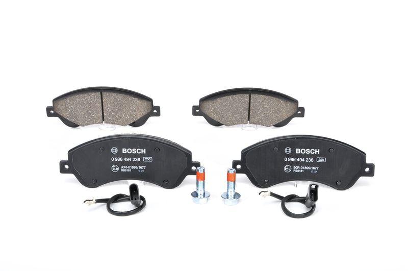 Bosch 0986494236 Brake Pad Front Transit 2.2.4 TDCi V347 — Brake Pads