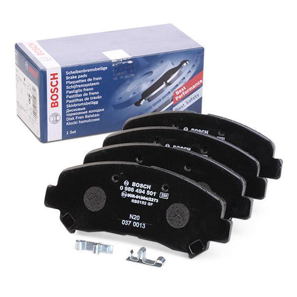 Bosch Front Brake Pads - Compatible with Renault Kaleos 2008