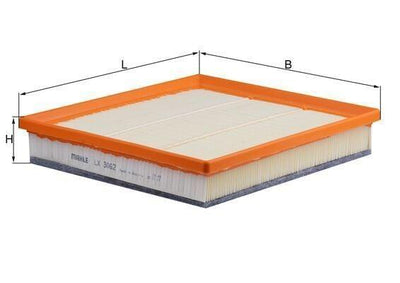 MAHLE LX3062 Air Filter - Foam Design for 2008 Insignia — Air & Cabin Filters
