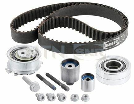snr triger seti 2.0 tdi timing belt kit, timing belt specifications image SNR Triger Seti 2.0 TDI Timing Belt Kit - Compatible with Golf, Jetta, Passat, Scirocco, Tiguan, A3, A4, A5 | 1 Belt, 4 Rollers SNR Triger Seti 2.0 TDI Timing Belt Kit snr, timing-belt-kit, automotive, mechanics-tools, car-repair, engine-parts, vehicle-maintenance, timing-belt, triger-seti, ai-generated