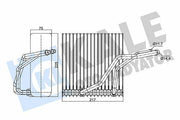 kale evaporator 350145 for golf iv bora octavia, technical specs of kale evaporator 350145 KALE Evaporator 350145 - Compatible with Golf IV, Bora, Octavia, Toledo, Leon, A3 | 225mm x 217mm x 75mm KALE Evaporator for Golf IV, Bora, Octavia | 350145 kale, evaporator, car-parts, air-conditioning, golf-iv, bora, octavia, toledo, leon, ai-generated