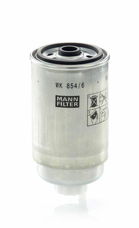 MANN WK854-6 Fuel Filter for Fiat & Peugeot Models — Fuel Delivery