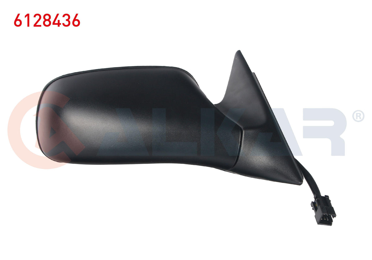 Alkar 6128436 Outer Rear View Mirror Right Electric Heated 5 Pin Opel Astra F 1994-1998 — Mirrors
