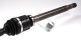 GKN 304967 Axle Front Right for Renault Laguna III - 1.5 dCi — Axles, CV Joints & Boots