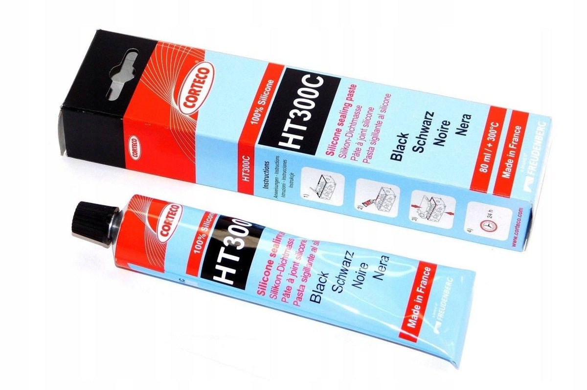 Corteco HT300C Fluid Silikon Gasket 80mm Black 300°C — Gaskets & Seals