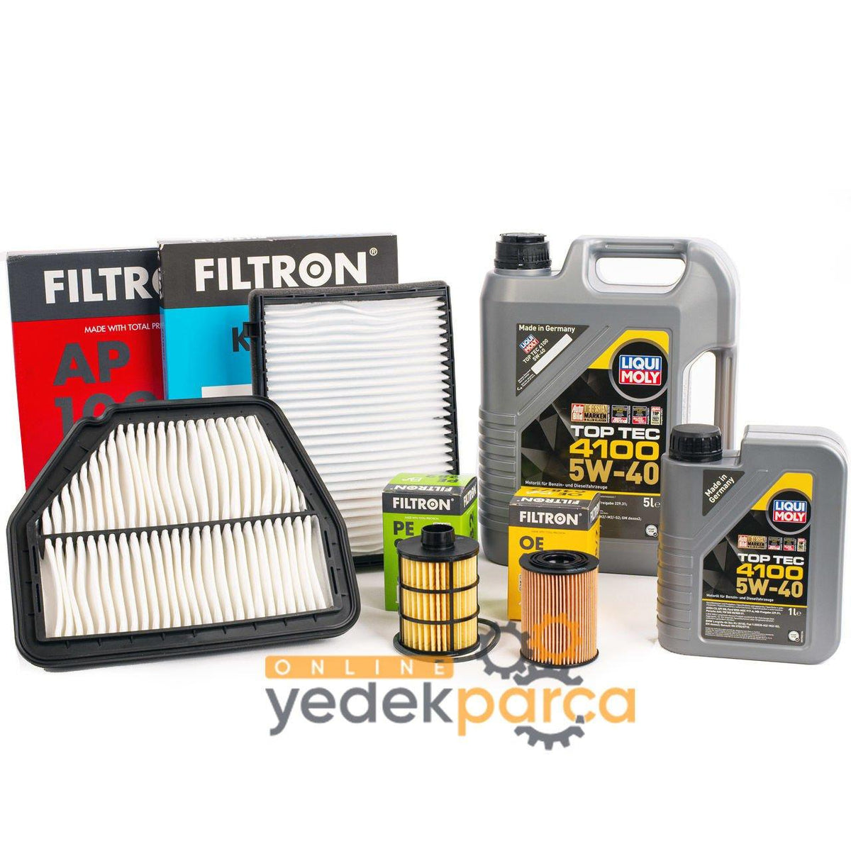 Z20DMH Opel Antara 2.0 Diesel (Z20DMH) Scheduled Service Set Filtron Filter /LIQUI Moly — Auto Parts Hall, Fluids & Chemicals