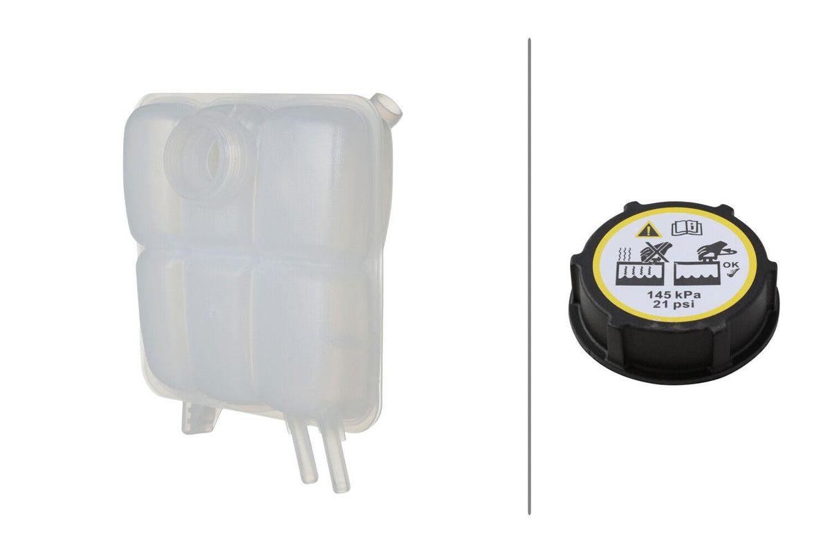 Hella 8MA366365-471 Radiator Spare Water Tank Focus-C Max 1.6Tdci 03 > 12 — Radiators & Fans