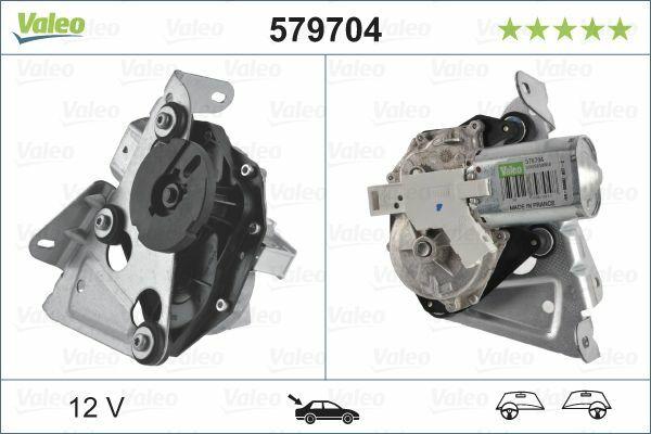 VALEO 579704 Rear Wiper Motor - 12V Solution — Wipers