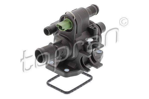TOPRAN Thermostat Housing Complete for Ford Fiesta & Fusion 1.4TDCI — Water Pump & Thermostat