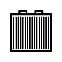 NRF 54500 BMW G30-G11 Heater Core 64119361712 — Heater & Blower