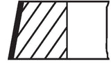 MAHLE Piston Ring Std 82.50 mm - VW Golf III Passat 2.0 — Pistons & Rotating