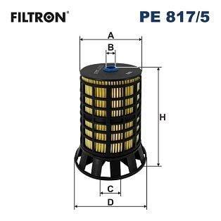 FILTRON PE817-5 Fuel Filter - Fits Peugeot Boxer 2.0 Bluehdi (2015-2019) — Fuel Delivery