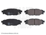 BLUEPRINT Brake Pad - Impreza Forester 06 Rear Brake Pads — Blue Print
