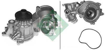 INA 538018410 Water Pump N 62 / N 73 Compatible Compatible with BMW E65 — Water Pump & Thermostat
