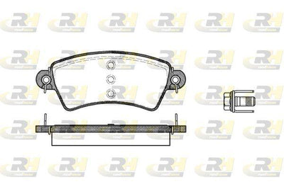 ROADHOUSE 2726.00 Brake Pad Front 206 99 > 306 99 > — Brake Pads