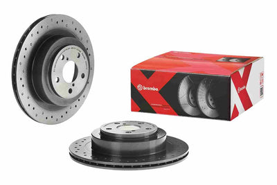 Brembo 09.B041.1X Brake Disc Rear Xtra Subaru — Brake Rotors & Drums